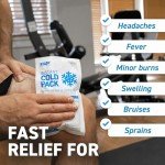 Medium Instant Cold Packs for Fast Pain Relief