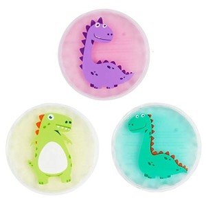 Kids Dinosaur Ice Packs for Boo Boos - 3 Packs