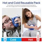 Pledulab Reusable Ice Pack with Support Wrap 4-Pack