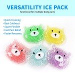 Reusable Gel Ice Packs for Kids (5 Pack)