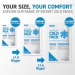 XL Instant Cold Packs for Fast Pain Relief