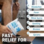 XL Instant Cold Packs for Fast Pain Relief