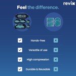 REVIX 5-Pack Reusable Ice Packs for Pain Relief
