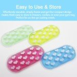 Reusable Gel Ice Packs for Pain Relief - 4 Pack