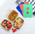 Reusable Ice Packs for Lunch Bags - Set of 8