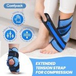 Comfpack Reusable Ankle Ice Pack Wrap