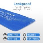 LotFancy Reusable Gel Ice Pack Wrap for Pain Relief