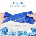 LotFancy Reusable Gel Ice Pack Wrap for Pain Relief