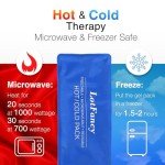 LotFancy Reusable Gel Ice Pack Wrap for Pain Relief