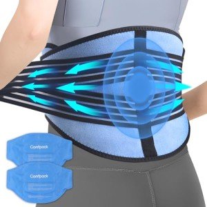 Comfpack Reusable Ice Pack for Back Pain Relief