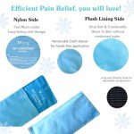 Reusable Gel Ice Packs with Adjustable Wrap - 2 Pack