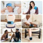 Reusable Gel Ice Packs with Adjustable Wrap - 2 Pack