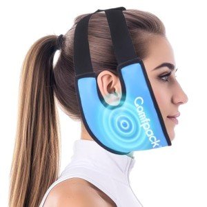 Wisdom Teeth Ice Pack Head Wrap with Ear Hole