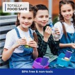 Reusable Ice Packs for Lunch Boxes - 4 Pack