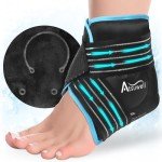 Atsuwell Reusable Ankle Ice Pack for Pain Relief