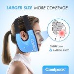 Wisdom Teeth Ice Pack Head Wrap with Ear Hole