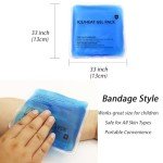 Versatile Reusable Gel Ice Packs for Pain Relief