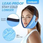 Wisdom Teeth Ice Pack Head Wrap with Ear Hole