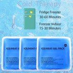 Versatile Reusable Gel Ice Packs for Pain Relief