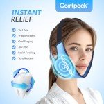Wisdom Teeth Ice Pack Head Wrap with Ear Hole