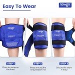 NEWGO Reusable Gel Ice Pack for Knee Surgery