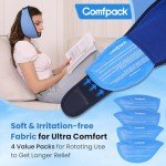 Comfpack Ice Packs for Pain Relief Therapy