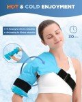 Comfytemp Reusable Shoulder Ice Pack for Injuries