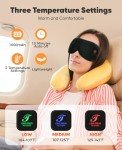 Cordless Heated Eye Mask with Rechargeable Battery