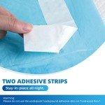 SOFYFINE Bed Pads with Adhesive Strip 30"x36" Thicken Elderly Adults Incontinence Underpads Disposable,Heavy Duty Absorbent Chucks Waterproof,XL Extra Large Puppy Pee Training Pad[25 Pads]
