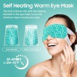 BeHoomi 20 Pack Heated Steam Eye Masks