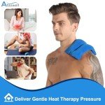 Atsuwell Microwavable Heating Pad for Pain Relief