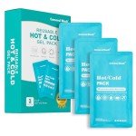 Reusable Hot & Cold Gel Packs - 3 Pack