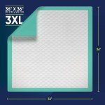 25 Pack Disposable Bed Pads 36 X 36 Inches, Super Absorbent Extra Large Incontinence Underpads, 125 Gram Heavy Duty Ultra Absorbency Medical Chux, Baby Changing Pad, Dog Puppy Pet Training Pee Pad