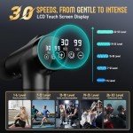 Deep Tissue Massage Gun with 30 Speeds & 9 Attachments