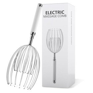 Electric Scalp Massager with 20-Finger Design