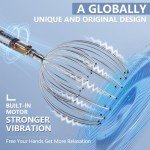 Electric Scalp Massager with 20-Finger Design