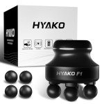 HYAKO F1 Massage Gun - 4 Heads, 5 Modes