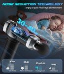 KUPAKY Deep Tissue Massage Gun for Pain Relief