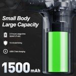 LEERCON Portable Deep Tissue Massage Gun - 4 Heads