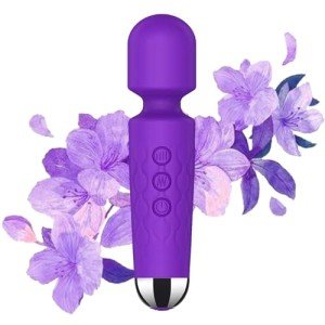 Mini Electric Back and Foot Massager - Purple