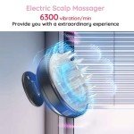 Handheld Hair Massager with Soft Vibration Comb