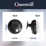 Handheld Hair Massager with Soft Vibration Comb