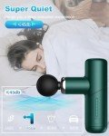 YAEIY Portable Mini Massage Gun with 4 Attachments