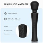 MANFLY Rechargeable Waterproof Handheld Electric Massager
