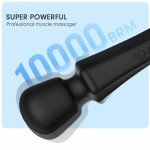 MANFLY Rechargeable Waterproof Handheld Electric Massager