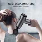 Handheld Deep Tissue Massage Gun with 10 Attachments