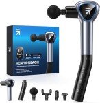 RENPHO Reach Massage Gun with Extension Handle