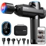 Deep Tissue Massage Gun with Heat & Cold