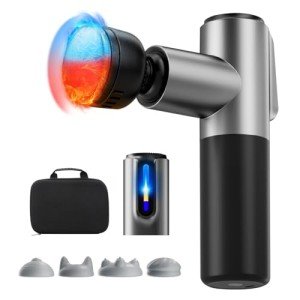 AERLANG Electric Deep Tissue Massage Gun with Heat