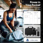 AERLANG Electric Deep Tissue Massage Gun with Heat